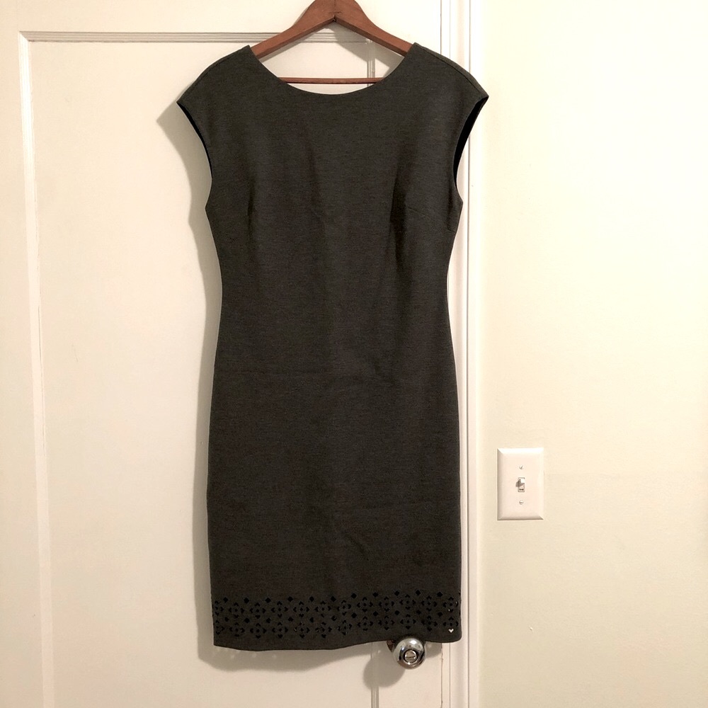 Banana Republic Grey Sheath Dress size 2